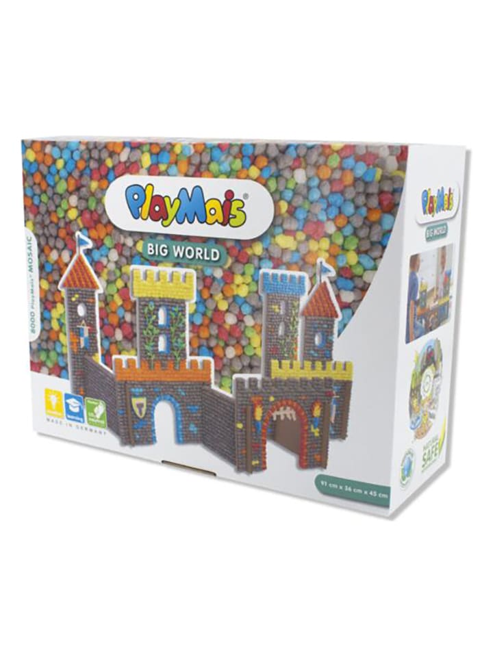 PlayMais Zestaw do majsterkowania "PlayMais® Mosaic Big World Castle" - 3+ rozmiar: onesize