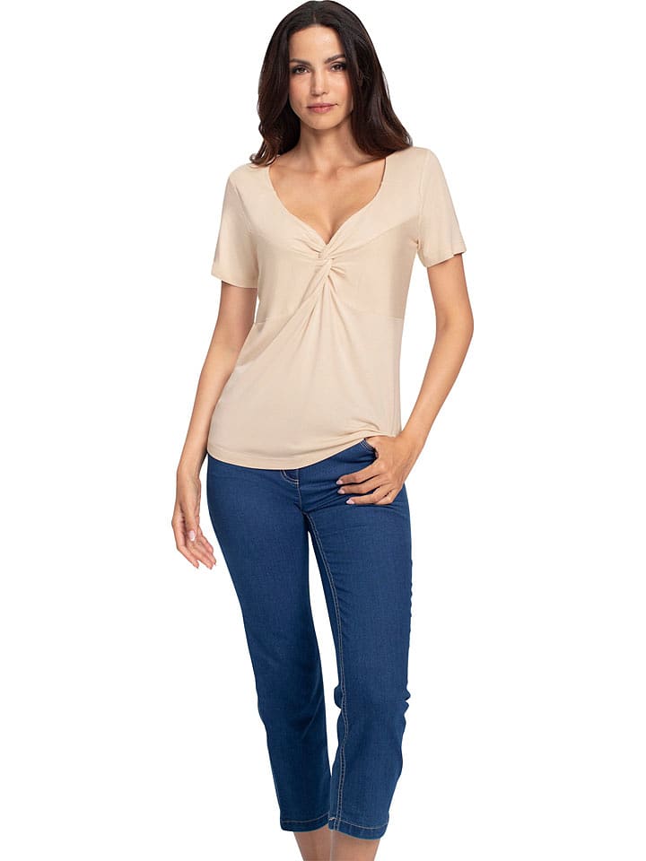 Heine Koszulka w kolorze beżowym rozmiar: 38