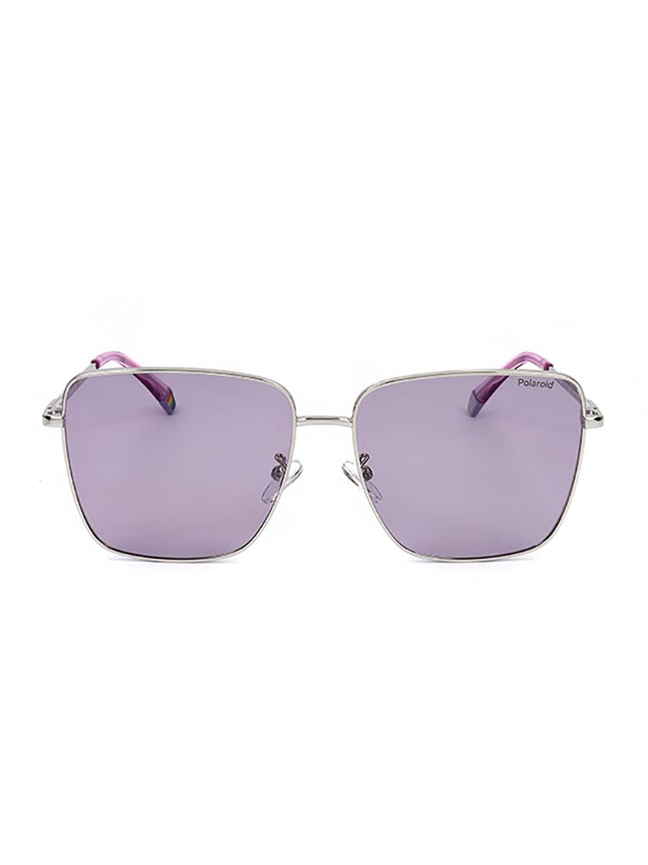 Polaroid Damskie okulary przeciwsłoneczne w kolorze lawendowym rozmiar: 59