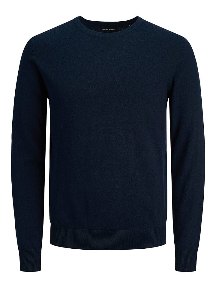 JACK & JONES Junior Sweter "Emil" w kolorze granatowym rozmiar: 152
