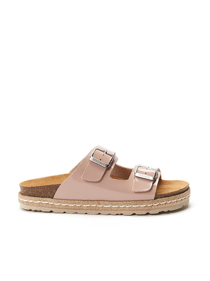 Mandel Klapki "Ana" w kolorze jasnoróżowym rozmiar: 38