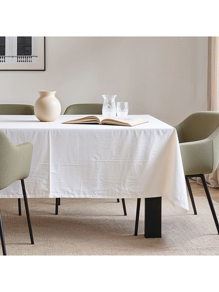 Mint Rugs Obrus "Smooth Kahu" w kolorze białym rozmiar: 155x200 cm