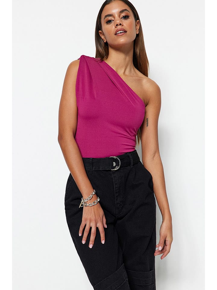 trendyol Body w kolorze różowym rozmiar: S