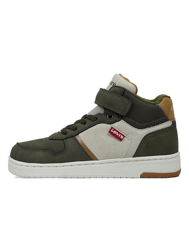 Levi´s Sneakersy "Kick Mid" w kolorze khaki rozmiar: 32