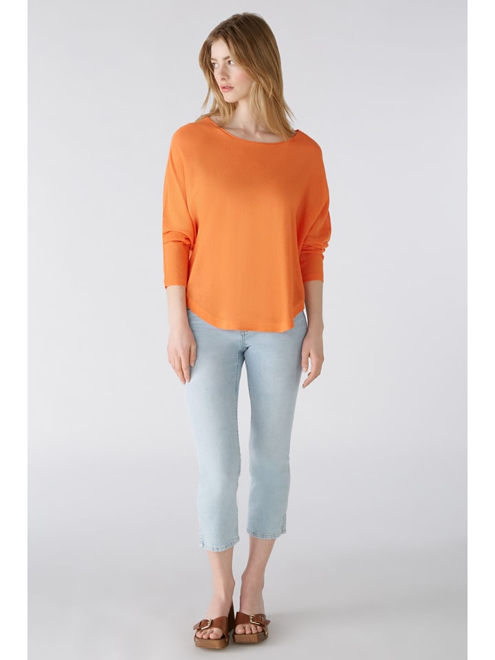 Oui Sweter w kolorze pomarańczowym rozmiar: 42