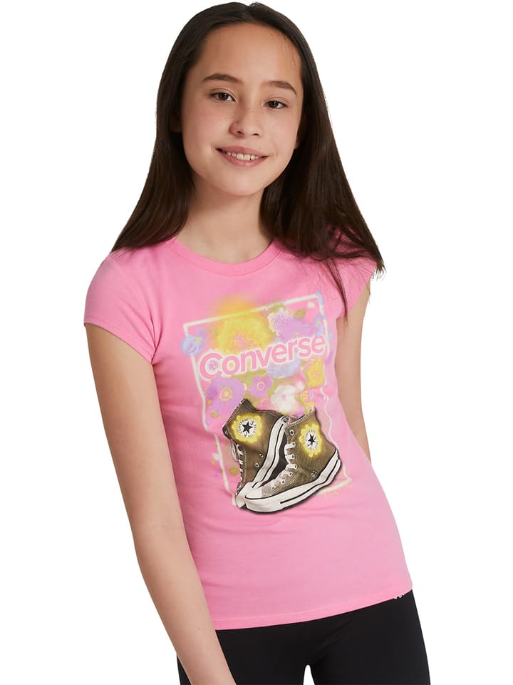 Converse Koszulka w kolorze jasnoróżowym rozmiar: 158-170