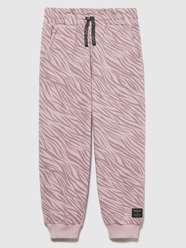 Sisley Spodnie dresowe w kolorze jasnoróżowym rozmiar: 168