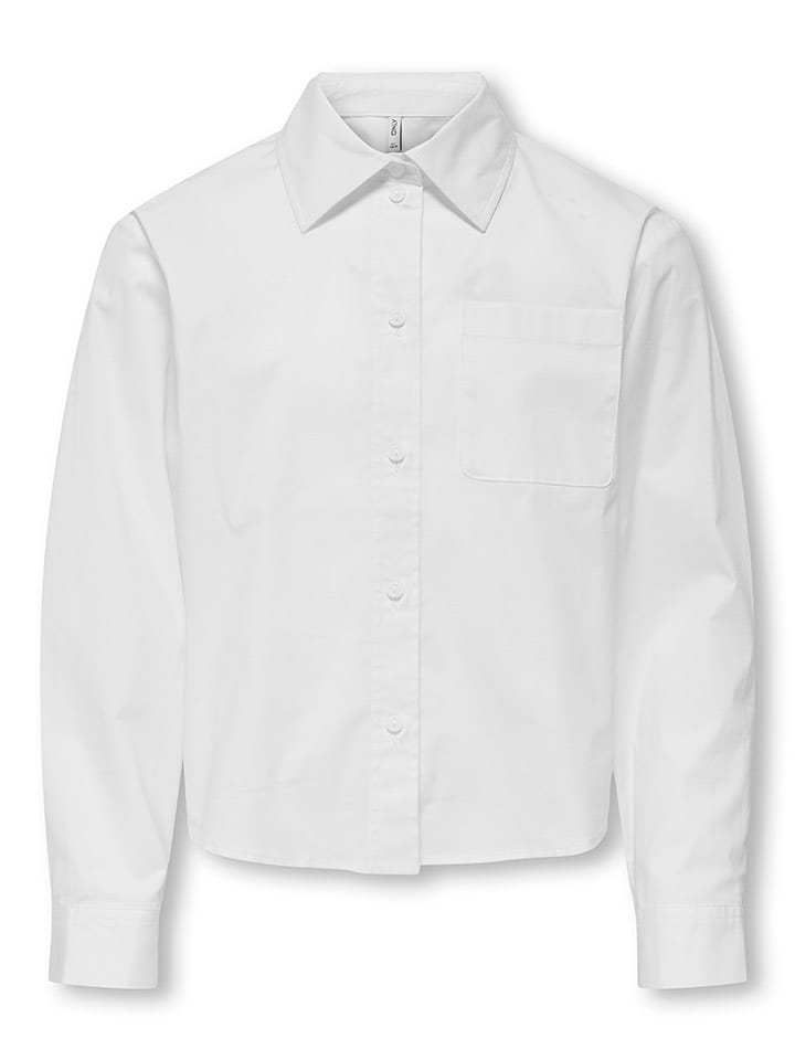 KIDS ONLY Koszula "Freddy Life" w kolorze białym rozmiar: 128