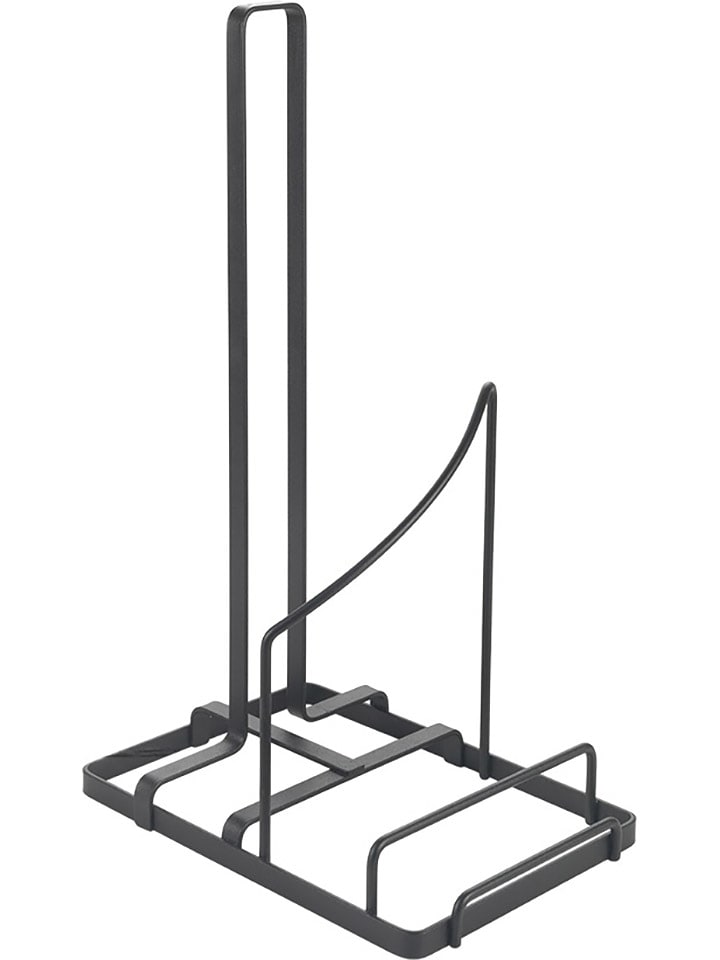 metaltex Uchwyt "Lava" w kolorze czarnym na ręcznik papierowy - 12 x 32 x 19 cm rozmiar: onesize