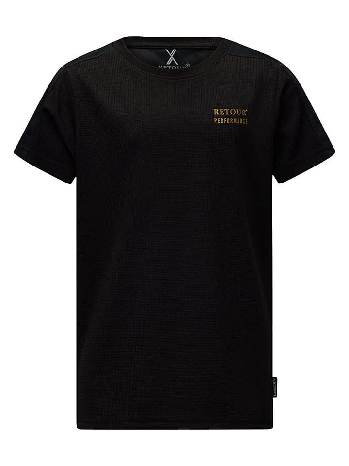 Retour Koszulka "Panna" w kolorze czarnym rozmiar: 110