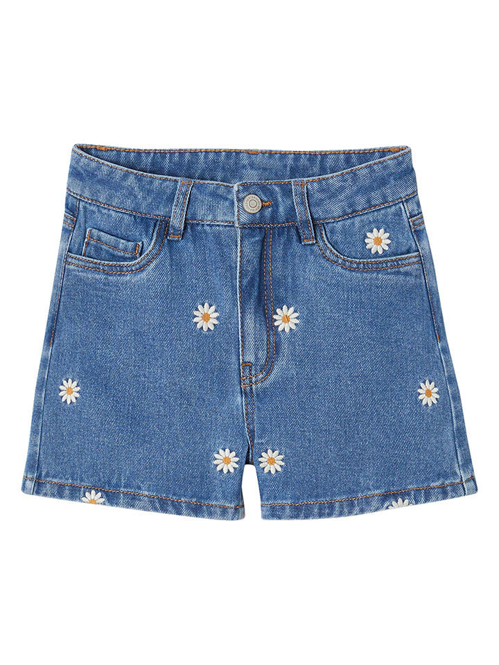 vertbaudet Szorty dżinsowe w kolorze niebieskim rozmiar: 164