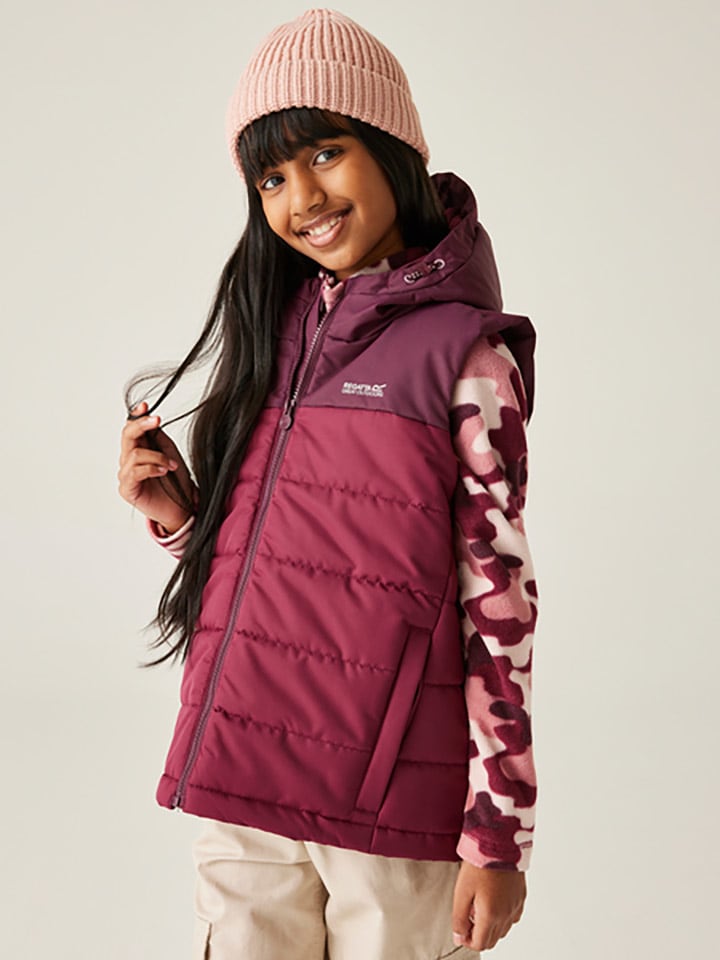 Regatta Kamizelka pikowana "Lofthouse" w kolorze różowym rozmiar: 128