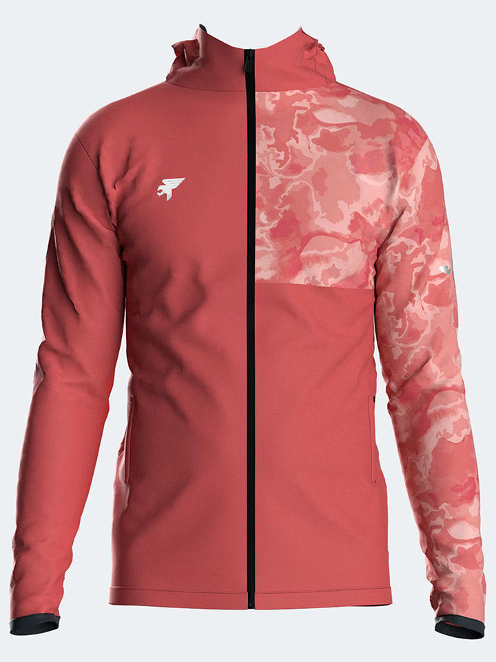 Joma Kurtka przeciwdeszczowa w kolorze koralowym rozmiar: M