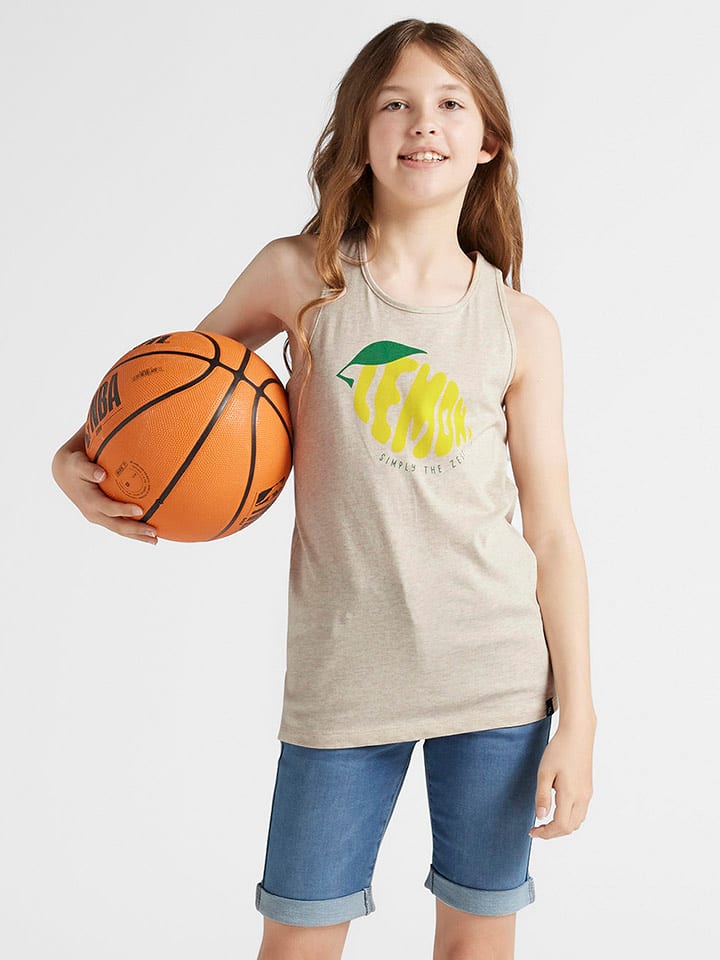 JAKO-O Top w kolorze beżowym rozmiar: 158