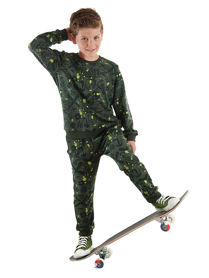 Denokids 2-częściowy zestaw "Splash Boy" w kolorze khaki rozmiar: 110