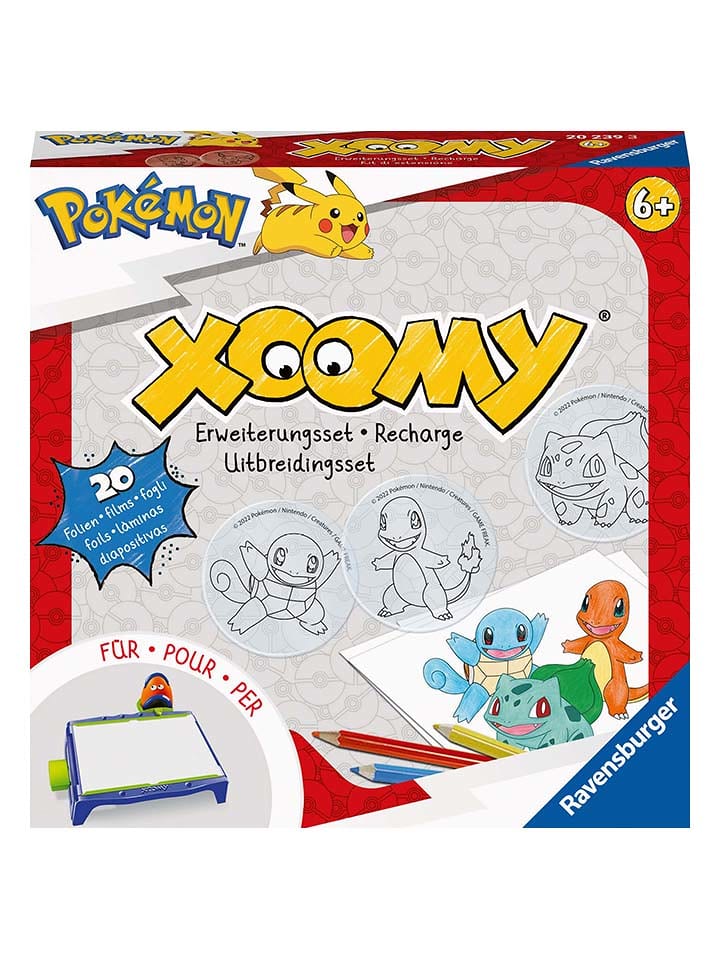 Ravensburger Zestaw "Xoomy Pokémon Refill" do malowania - 6+ rozmiar: onesize