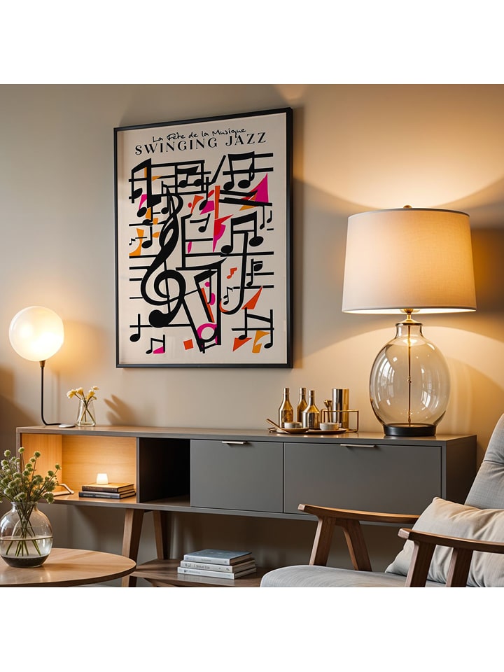 Wallity Druk artystyczny w ramce rozmiar: 35x45 cm