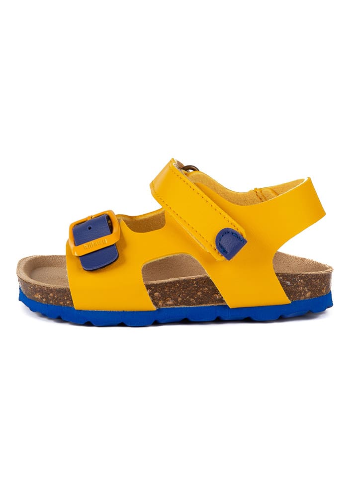 billowy Sandały w kolorze żółto-granatowym rozmiar: 27