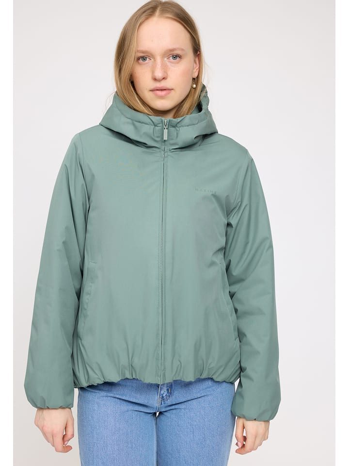 MAZINE Kurtka zimowa w kolorze zielonym rozmiar: XS