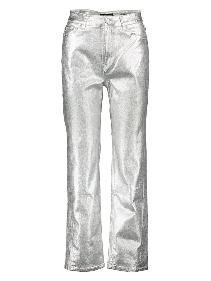 Scotch & Soda Spodnie w kolorze srebrnym rozmiar: W25