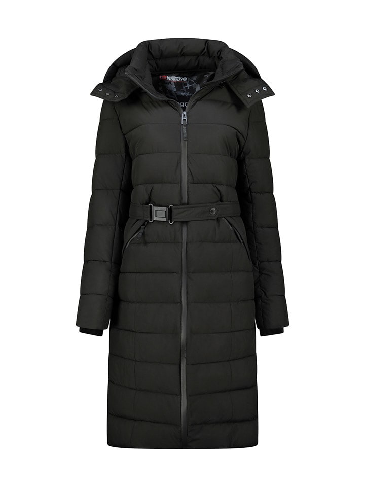 Geographical Norway Płaszcz zimowy "Cabimalimo" w kolorze czarnym rozmiar: L