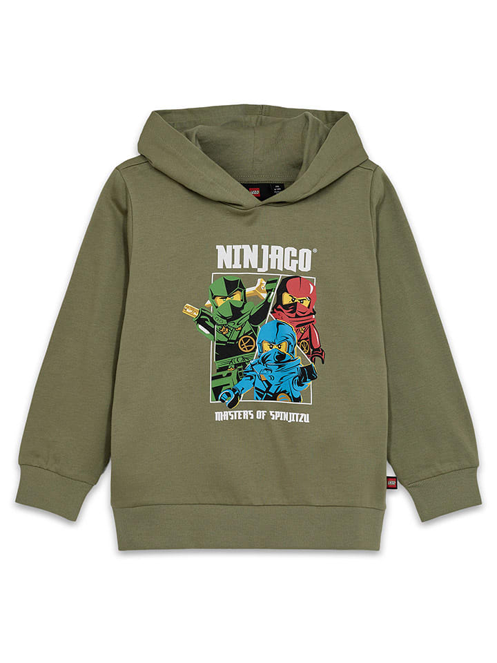 LEGO Bluza w kolorze khaki ze wzorem rozmiar: 104