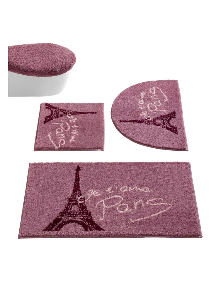 heine home Dywanik łazienkowy w kolorze fioletowym rozmiar: 70x120 cm