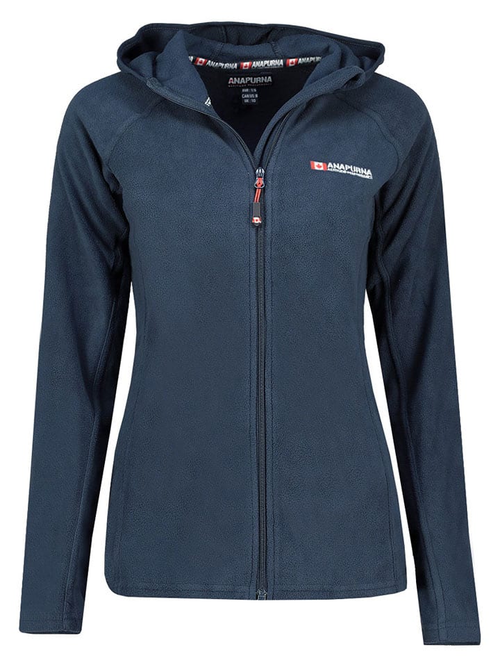 ANAPURNA Kurtka polarowa "Tugoodana" w kolorze granatowym rozmiar: M