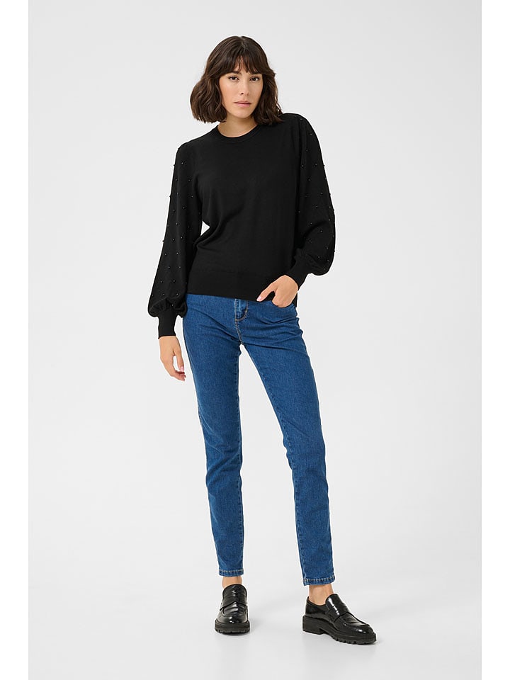 Kaffe Sweter "Karen" w kolorze czarnym rozmiar: L