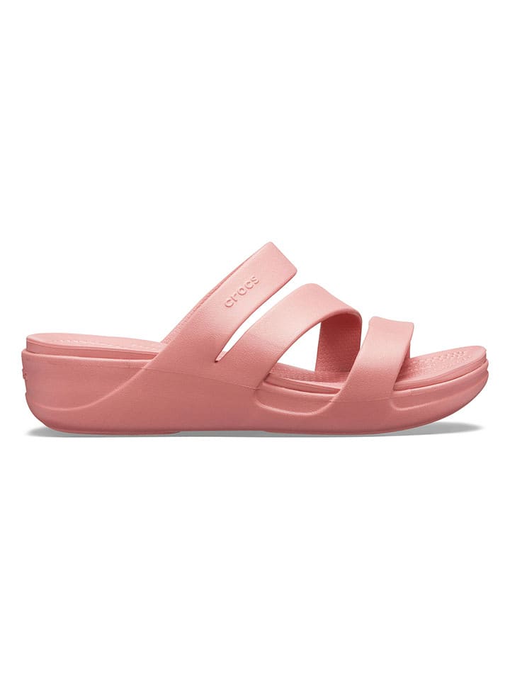 Crocs Klapki "Monterey" w kolorze jasnoróżowym rozmiar: 34/35