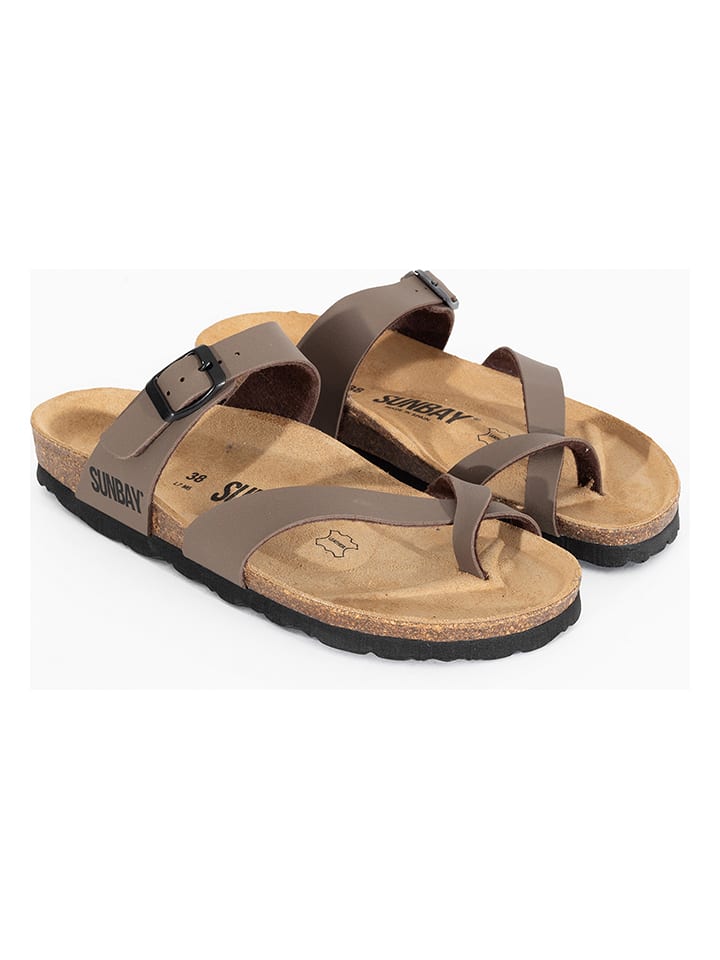 Sunbay Japonki "Tulipe" w kolorze brązowym rozmiar: 39