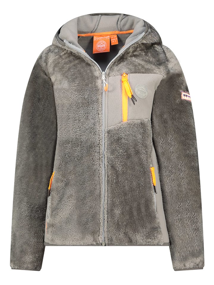 Canadian Peak Kurtka polarowa "Toscaneak" w kolorze szarym rozmiar: L