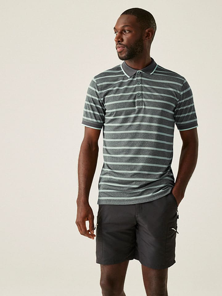 Regatta Koszulka polo "Kildra" w kolorze szarym rozmiar: S