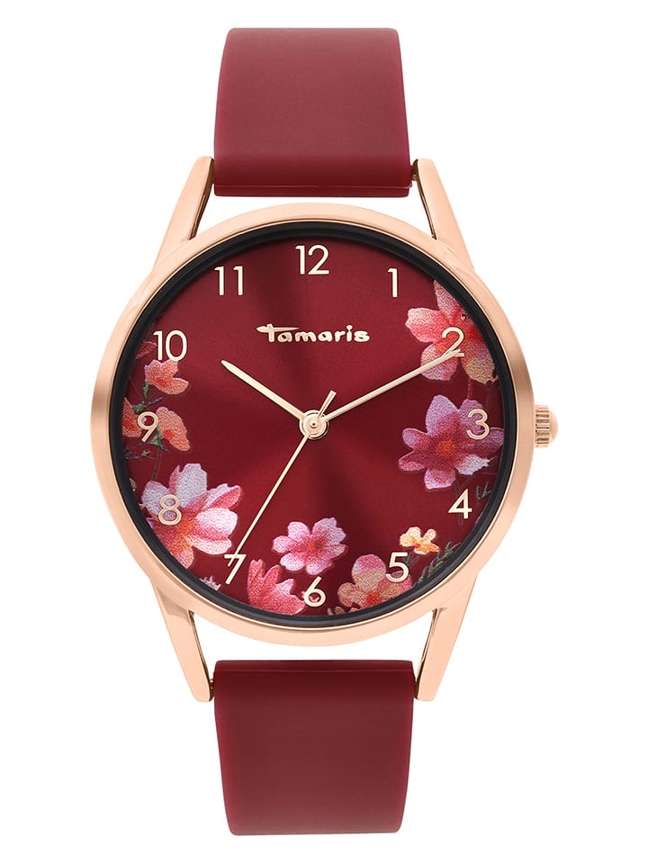 Tamaris Zegarek kwarcowy w kolorze różowozło-czerwonym rozmiar: onesize