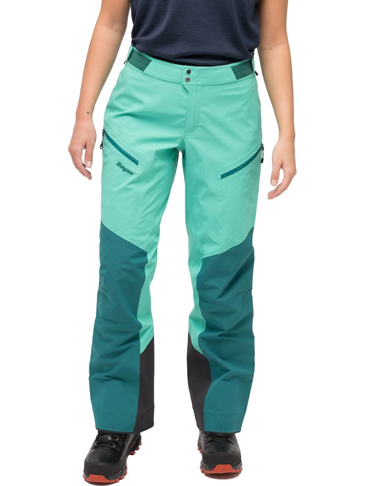 Bergans Spodnie funkcyjne "Tind" w kolorze turkusowym rozmiar: XS