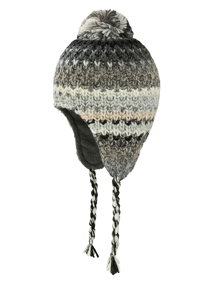 Döll Dzianinowa czapka w kolorze szarym rozmiar: 51 cm