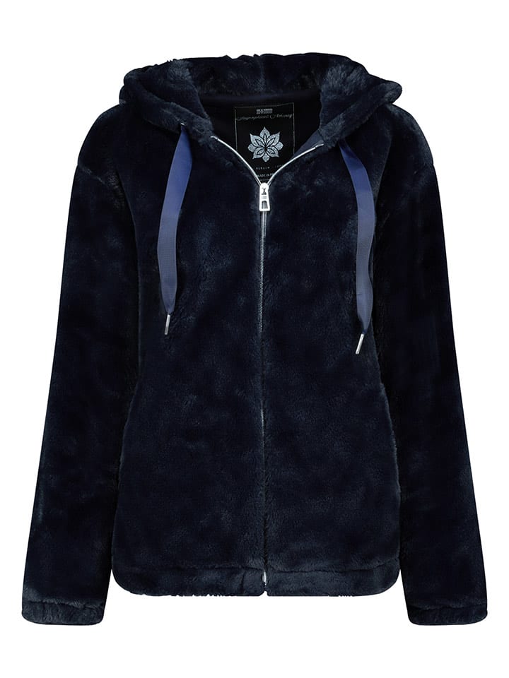 Geographical Norway Kurtka polarowa "Urose" w kolorze granatowym rozmiar: L