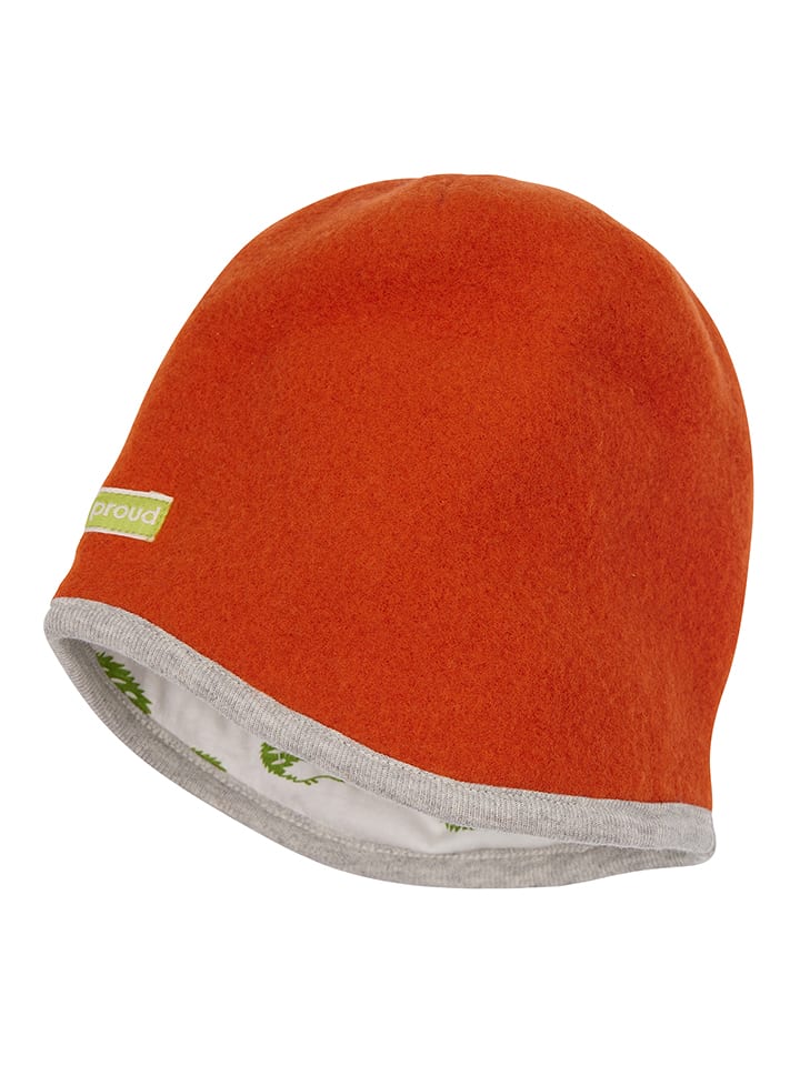 loud + proud Dwustronna czapka wełniana w kolorze biało-czerwonym rozmiar: 98/104