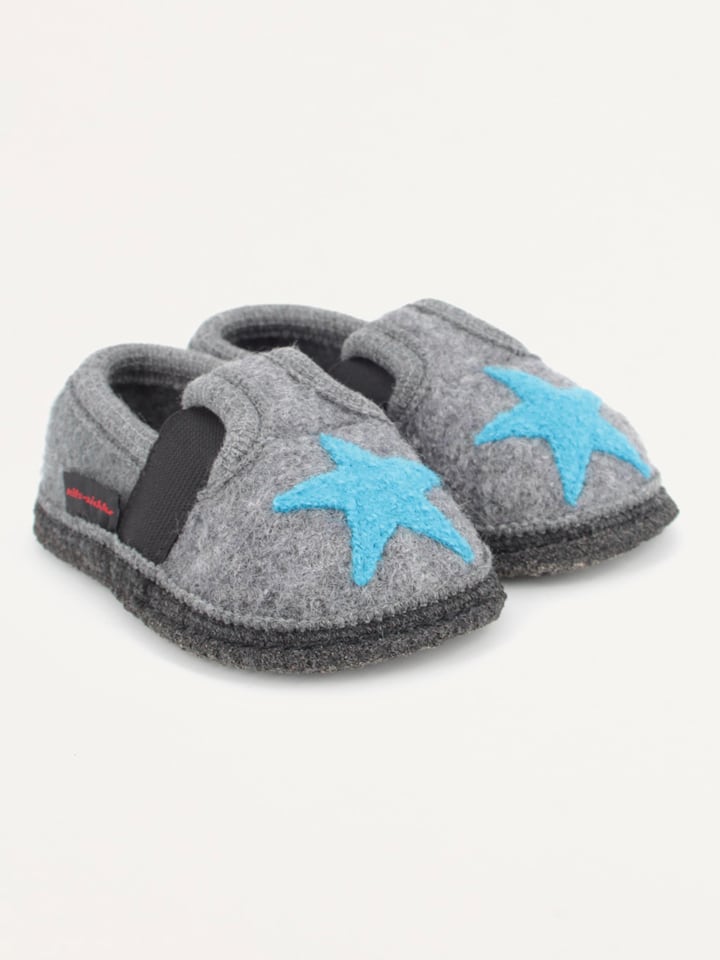 kitz-pichler Kapcie "Bobby Stern" w kolorze szarym rozmiar: 24