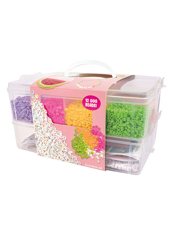 Playbox 12.000-częściowy zestaw koralików "Creative" do prasowanek - 5+ rozmiar: onesize