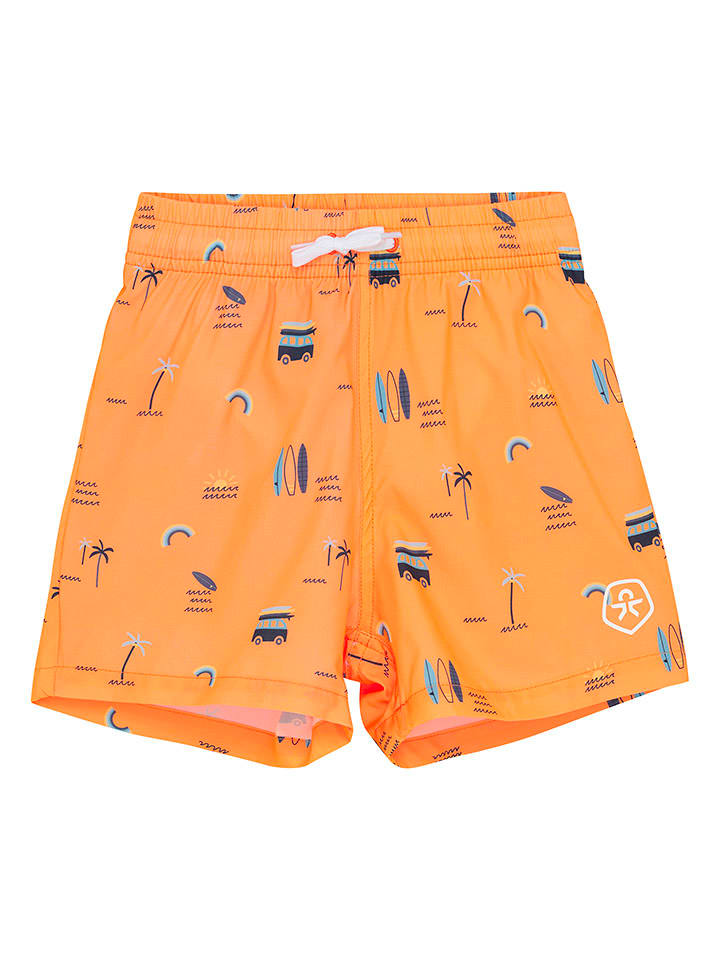 Color Kids Szorty kąpielowe w kolorze pomarańczowym rozmiar: 140