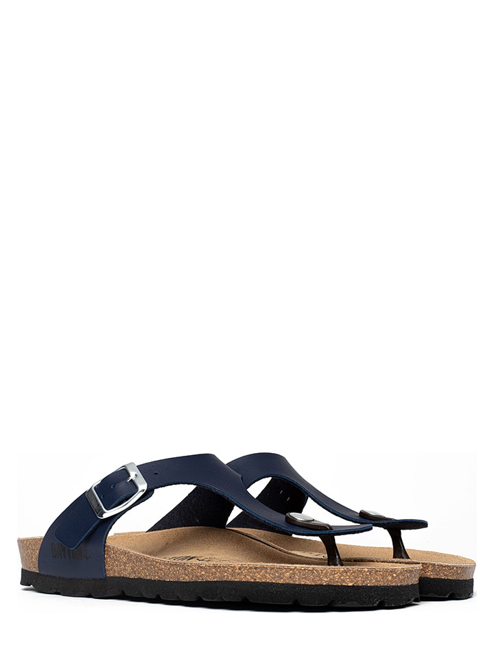 BAYTON Japonki "Cairns" w kolorze granatowym rozmiar: 42