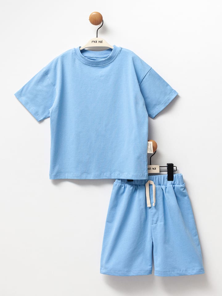Moi Noi 2-częściowy zestaw w kolorze niebieskim rozmiar: 110