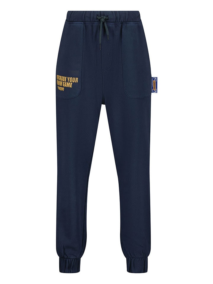 Vingino Spodnie dresowe "Sasto" w kolorze granatowym rozmiar: 164