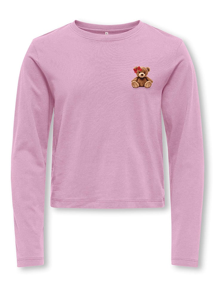 KIDS ONLY Koszulka "Rex" w kolorze jasnoróżowym rozmiar: 146/152