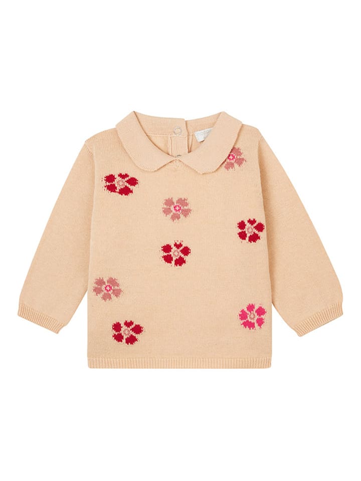 Noppies Sweter "Feuchy" w kolorze jasnopomarańczowym rozmiar: 86