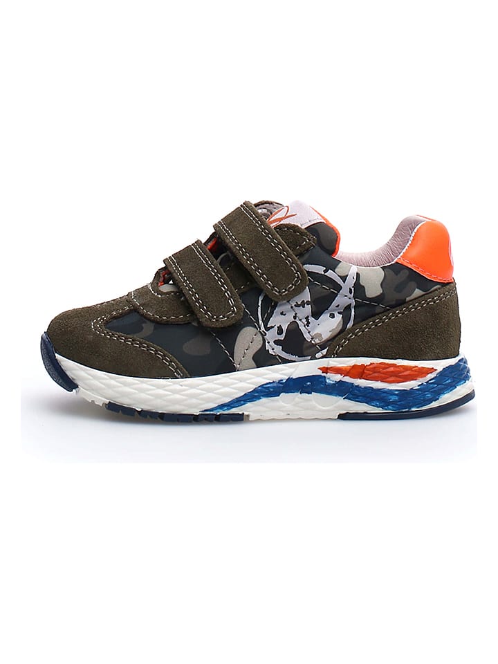 Naturino Skórzane sneakersy w kolorze brązowym rozmiar: 26