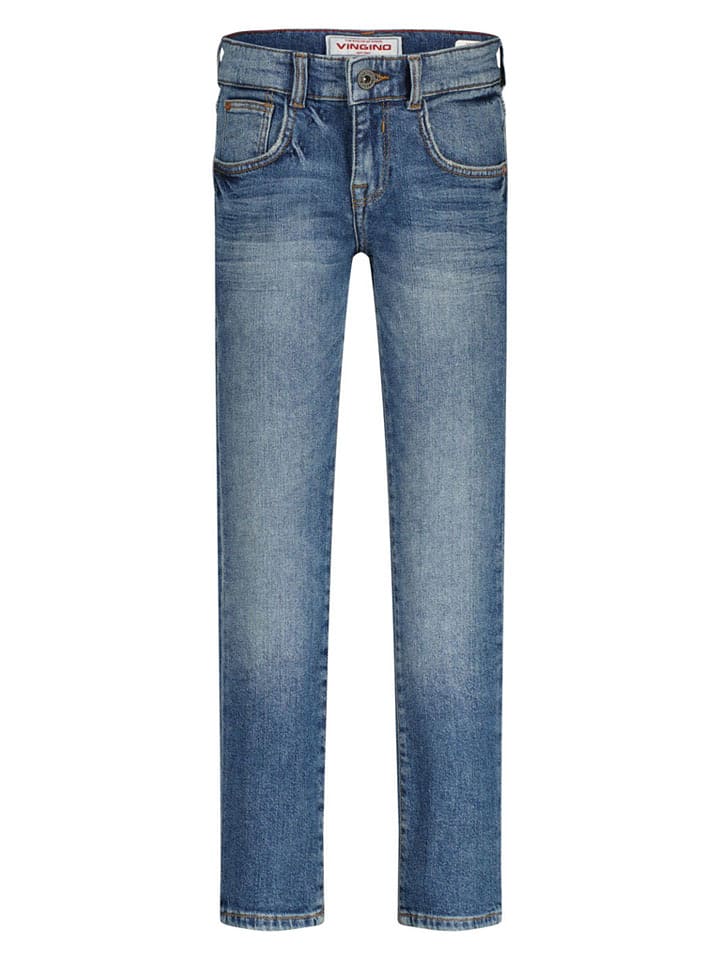 Vingino Dżinsy "Brent" - Regular fit - w kolorze niebieskim rozmiar: 170