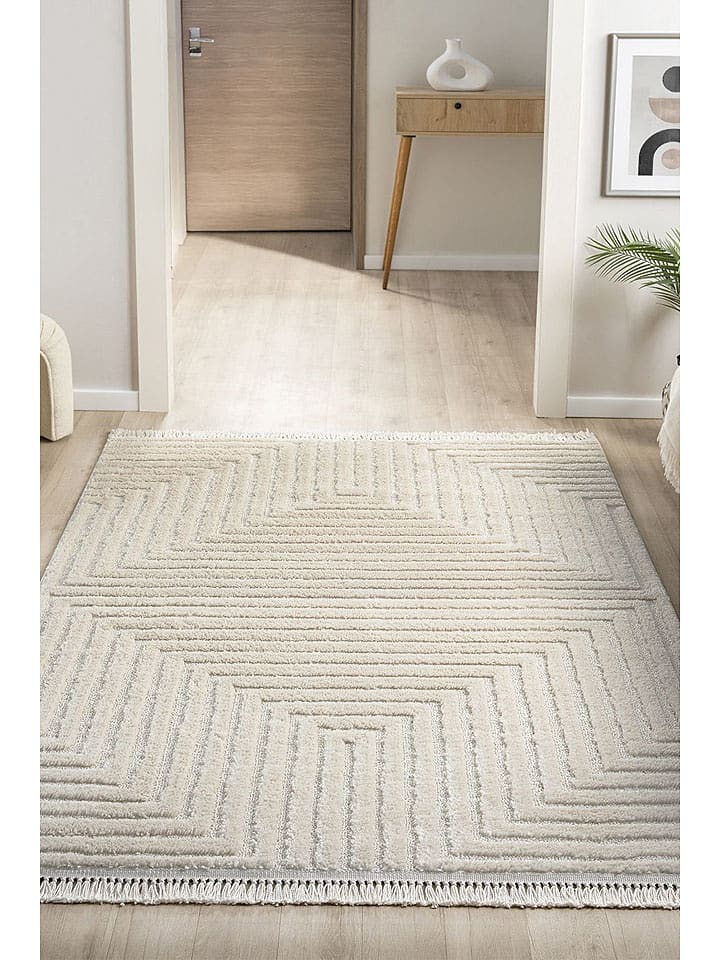 Mioli Dywan "Faselis" w kolorze kremowym rozmiar: 80x300 cm