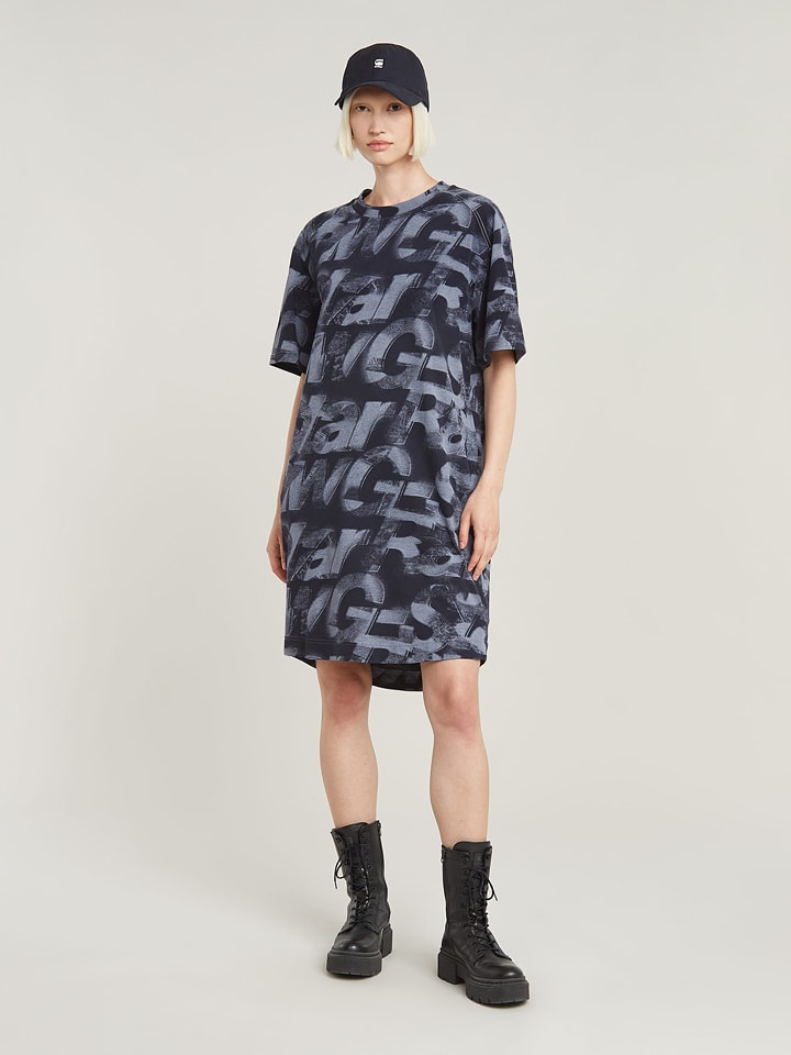 G-Star Sukienka w kolorze granatowo-szarym rozmiar: S